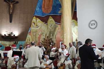 Concierto de Los Faycanes en la iglesia de Schamann/TA.